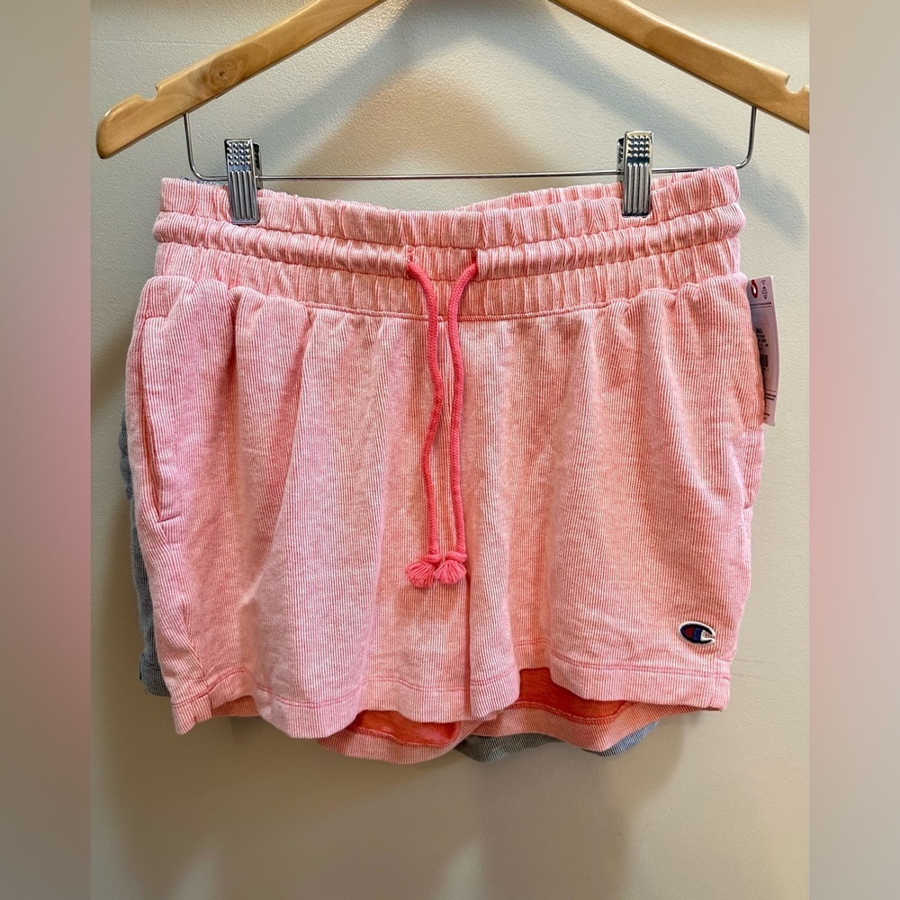 NWT Champion Jersey Short in Pink and Blue Size Small Bundle - Picture 9 of 10